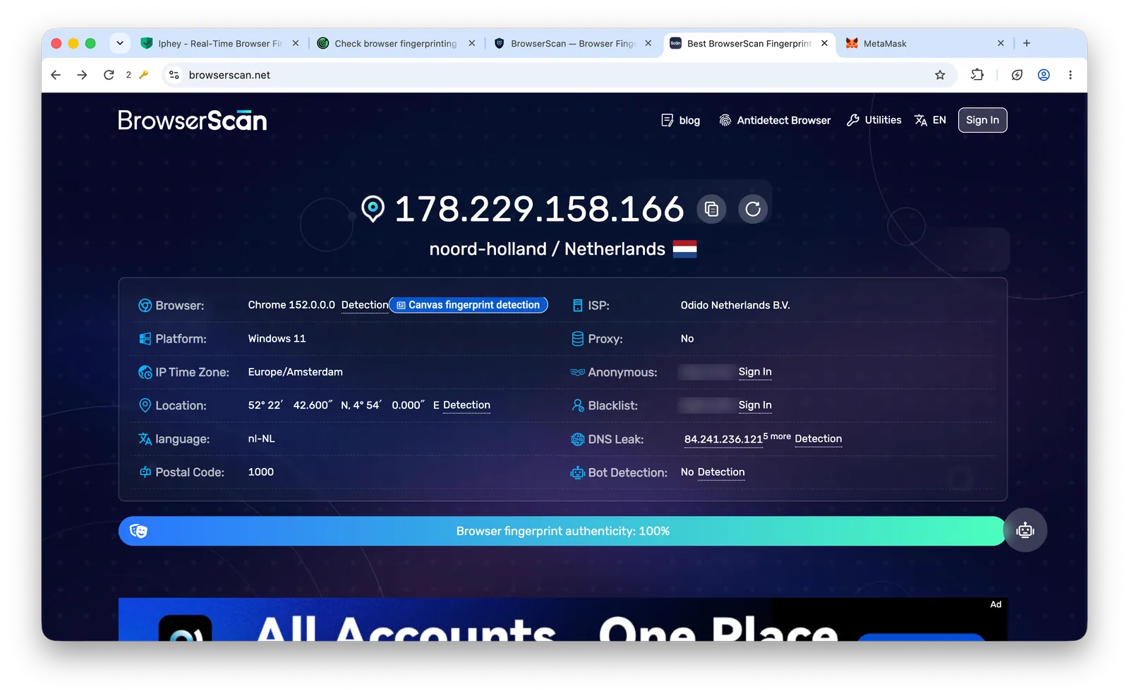 BrowserScan — Clon1x